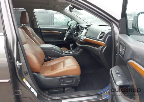 2019 Toyota Highlander Limited Platinum from USA, damaged, VIN 5TDDZRFH3KS985189